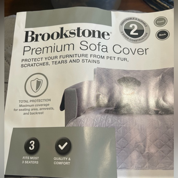 Brookstone Other Brookstone Sofa Cover Poshmark